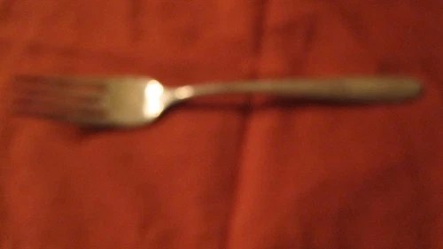 REED & BARTON STERLING SILVER AUTUMN LEAVES FORK NO MONOGRAM