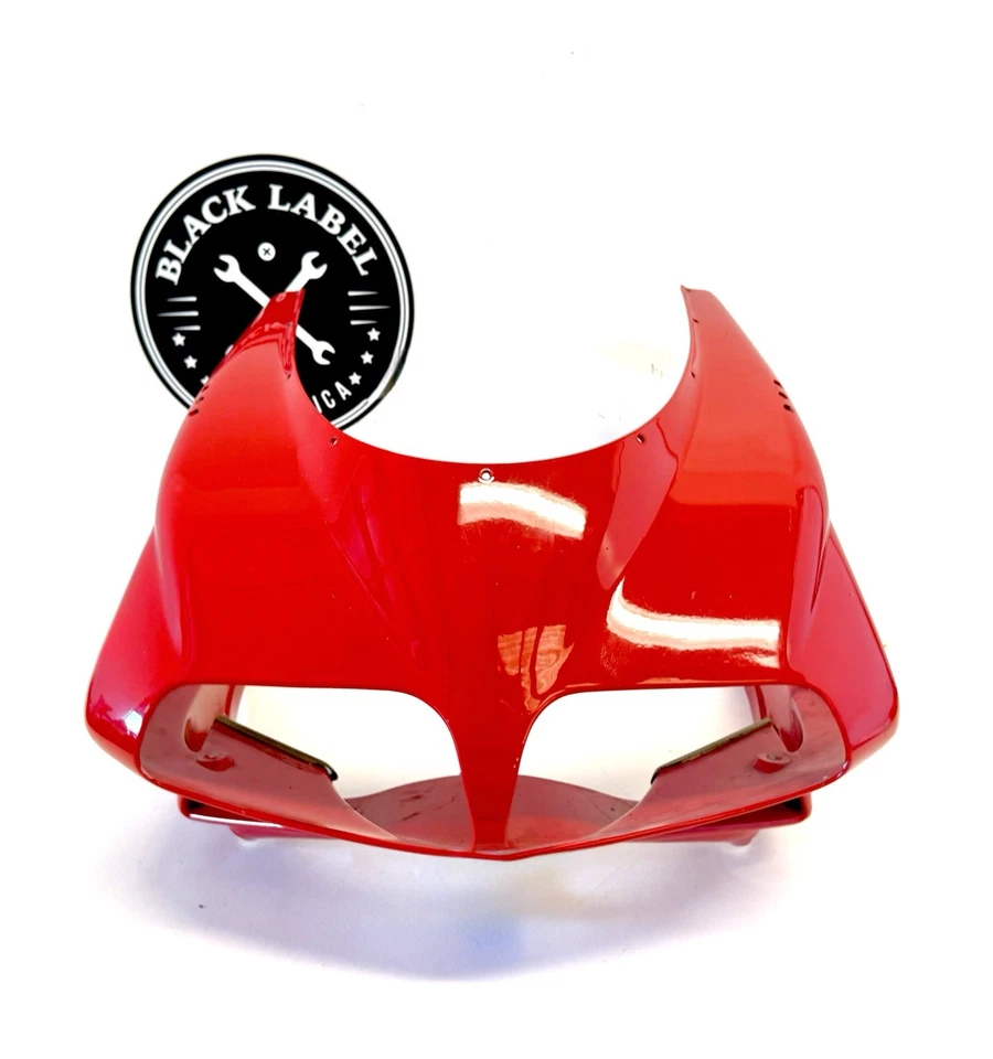 Carenado superior del faro rojo genuino Ducati 748/916/996/998 48110121A manchado Foto 2 de 4