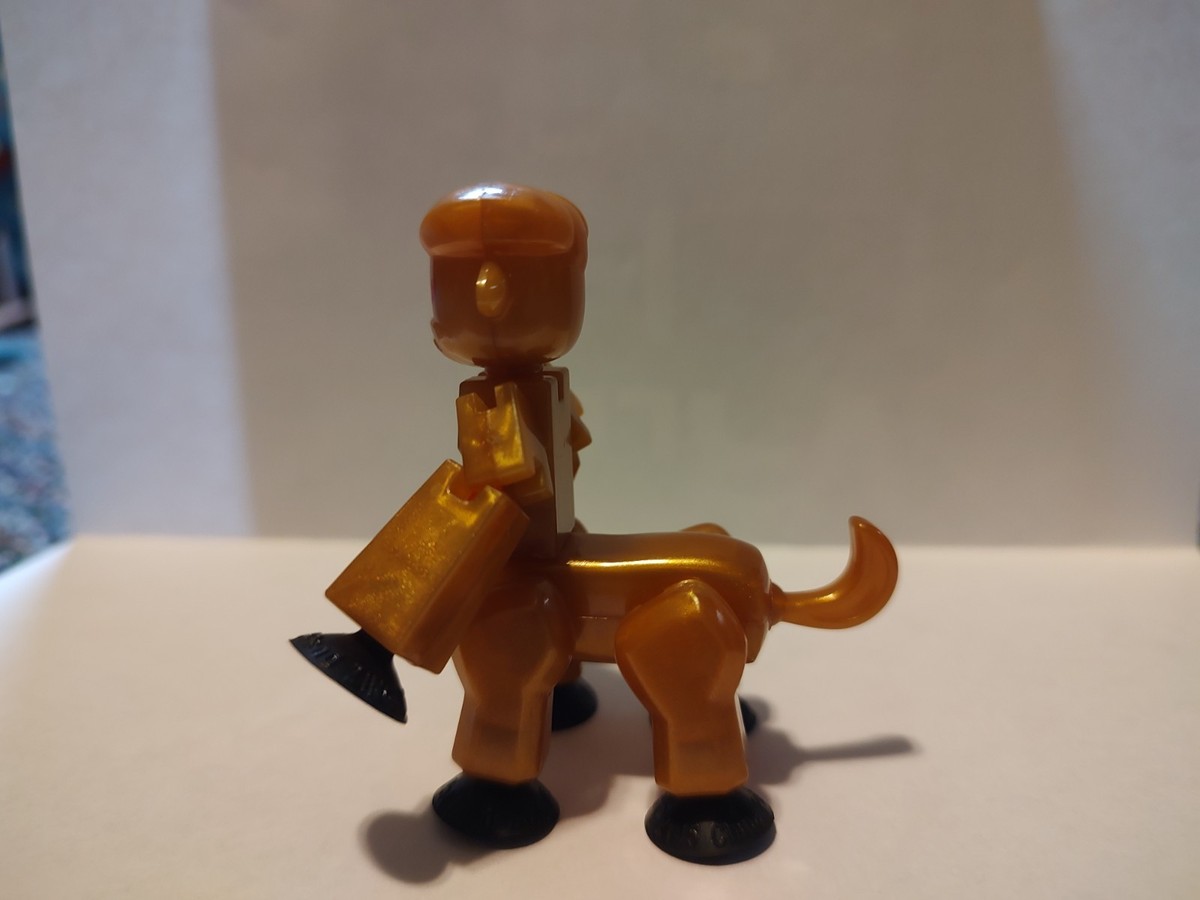 RARE Original Zing Stikbot Monsters - Kyron Minotaur - Gold Stick