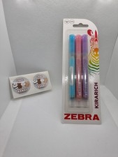 Zebra Kirarich Glitter Highlighter Chisel Tip Liquid Ink Pack Of 3 Pens