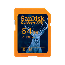 SanDisk 64GB Outdoors FHD microSDXC UHS-I Memory Card - SDSDUNR-064G-GN6VN