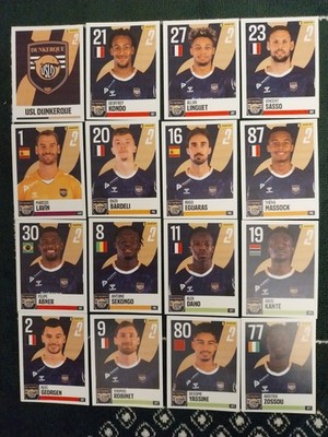 Panini Liga 2 2026 DÜNKIRCHEN komplettes Team