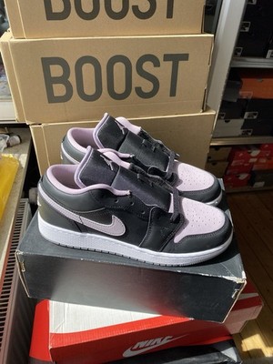 Nike Air Jordan 1 Low GS Black Iced Lilac | EU40/US7y | Neu