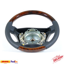 Holz Nussbaum Classic Lenkrad für Mercedes W124 W202 W210 W140 R129 W208