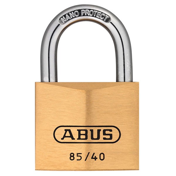ABUS 85/40mm Brass Padlock Keyed Alike 709