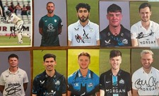 Worcestershire CCC collection of 35 hand signed 6x4 inch photographs