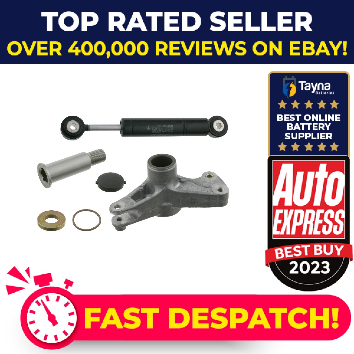 Aux Belt Tensioner fits MERCEDES Drive V-Ribbed 6062000073 A6062000073 Febi New