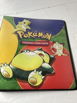 Vintage 1999 Pokemon Trading Card Wizards of the Coast Ultra Pro 3-Ring  Binder | eBay