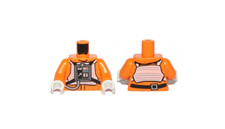 LEGO 973pb1316c01 Oberkörper/Torso | Luke Skywalk sw0569 | Star Wars