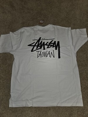 Stussy Taiwan t-shirt size XL in white brand new with tag | eBay
