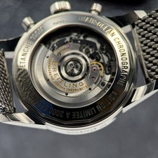 Breitling Transocean Chronograph 43 mm Limited Edition Of 2000 Black Dial AB0151 4