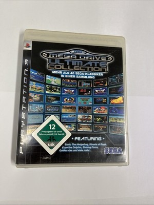 Sega Mega Drive Ultimate Collection - Sony PlayStation 3, PS3, mit Anleitung