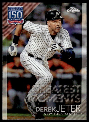 2019 Topps Chrome Update #150C-23 Derek Jeter 150 Years of Professional ...