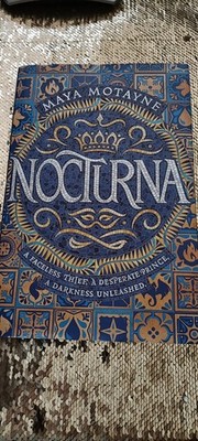 Maya Motayne Nocturna block edge hb dj 1st edition hand signed