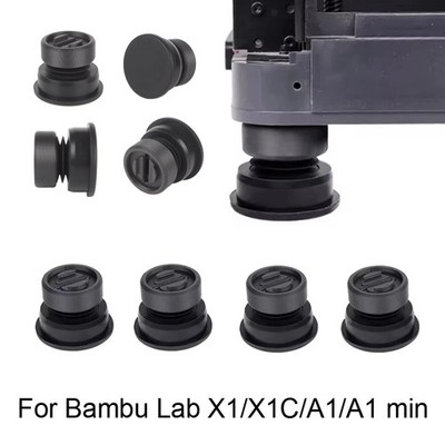 Für Bambu Lab X1 X1C A1 / A1 min 3D-Drucker Anti-Vibrations-Fuß-Pad Anti-Rutsch