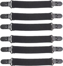 6PCS Boot Strap, Elastic Straps with Clips, Boot Straps for Cowboy Boots, Pant L