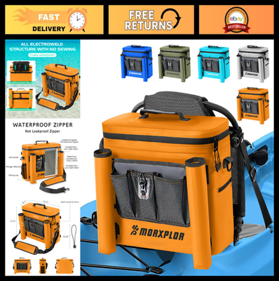 #ad Waterproof Kayak Seat Cooler Bag Portable Ice Chest for Kayaking Camping amp; Be $69.99