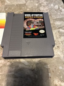 CIB NES Wheel of Fortune (Nintendo Entertainment System, 1988)