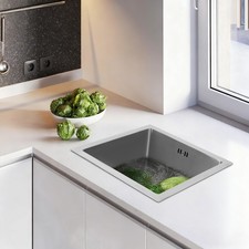 Multifunctional Kitchen Sink Undermount Sink Stainless Steel Rectangular Sink   