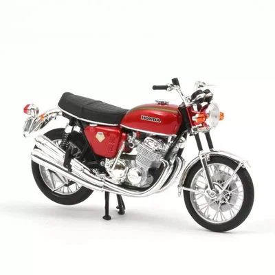 Miniature collect° moto HONDA CB750 1969 Rouge métallisé NOREV 182026 1/18ème - Photo 1/4