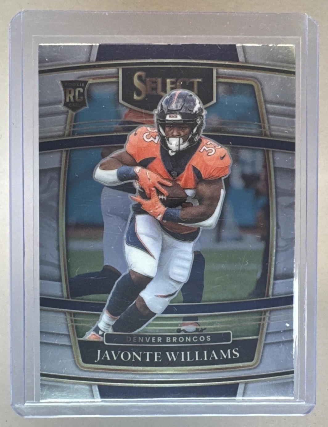 Javonte Williams Panini Select #57 Base