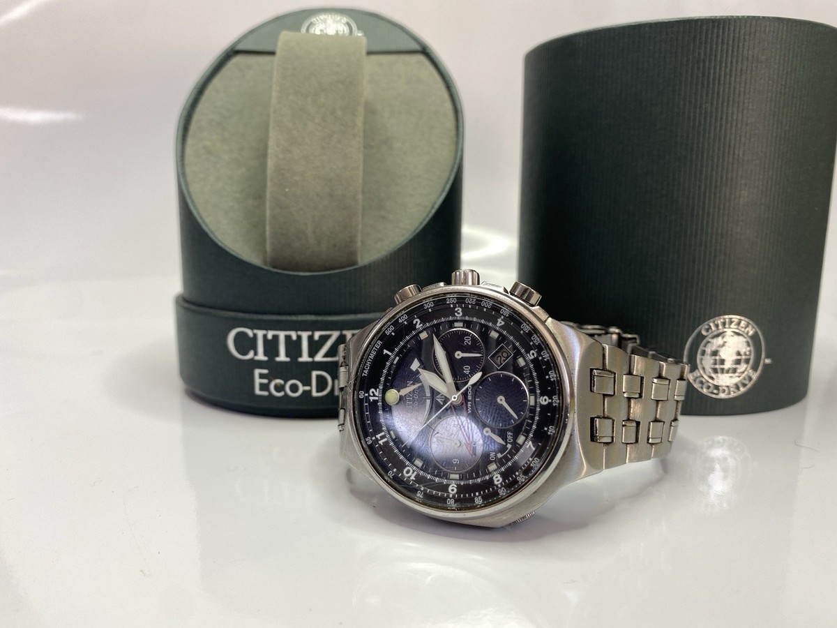 CITIZEN Calibre 2100 Titanium Chronograph Men's Watch AV0021-52H