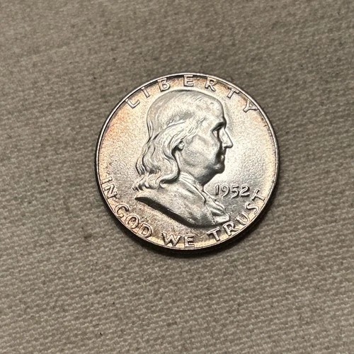 1952 Franklin Half Dollar, Lustrous Gem BU++ MM