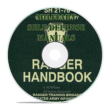 US ARMY SPECIAL FORCES GUIDE, THE ARMY RANGER HANDBOOK OF SURVIVAL DVD