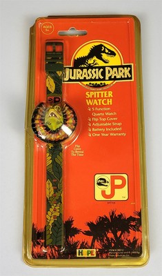 Jurassic Park Spitter Watch 1993 Hope Industries  ~ C16