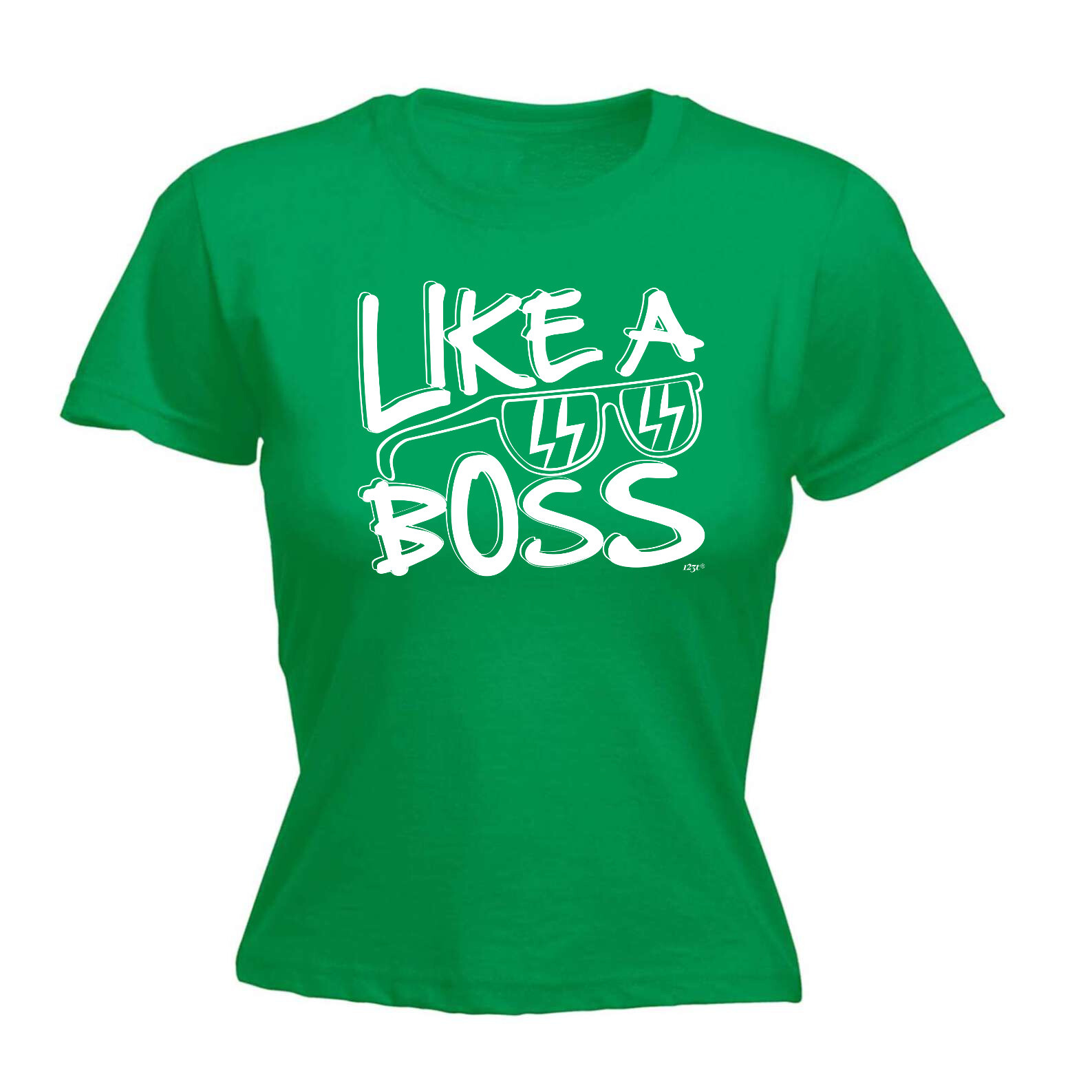 Like A Boss - Womens T Shirt Funny T-Shirt Novelty gift tshirt