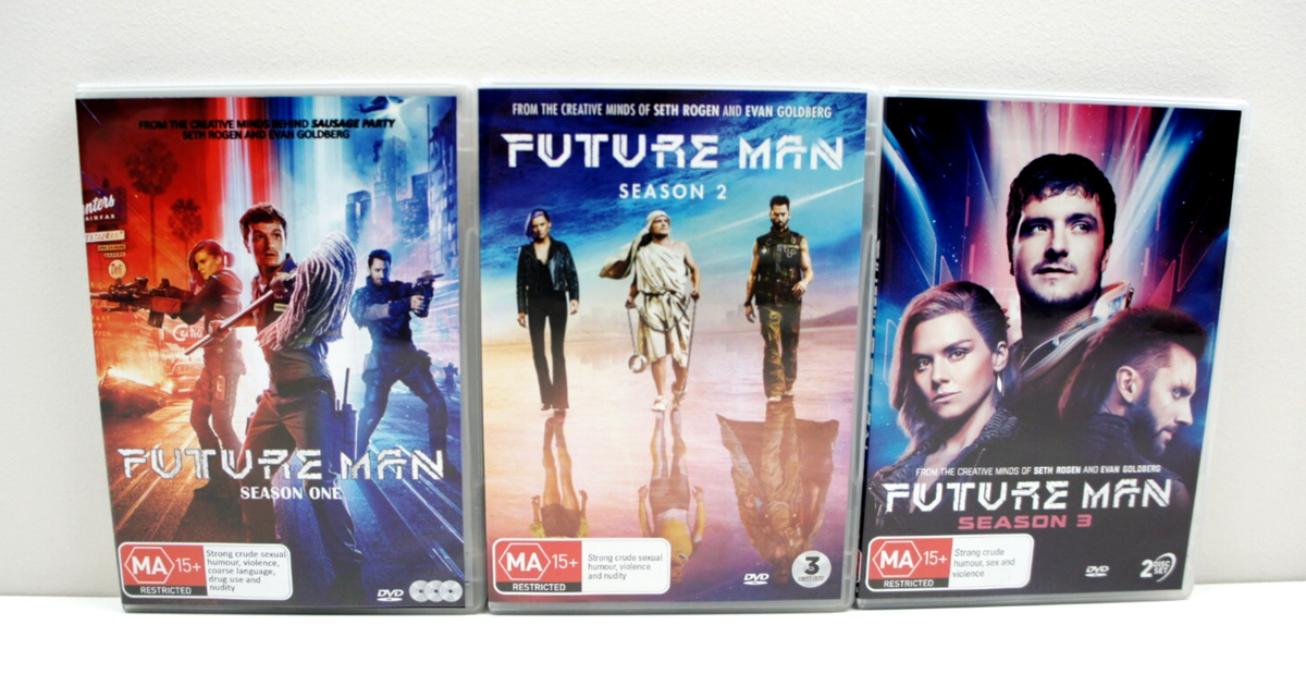 Future Man Complete Series Seasons 1-3 DVD Josh Hutcherson Region