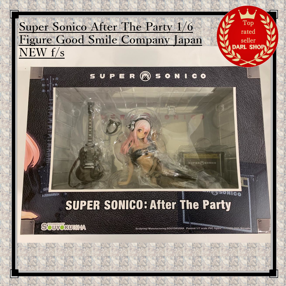Super Sonico After The Party 1/6 Figure Good Smile Company Japan NEW f/s