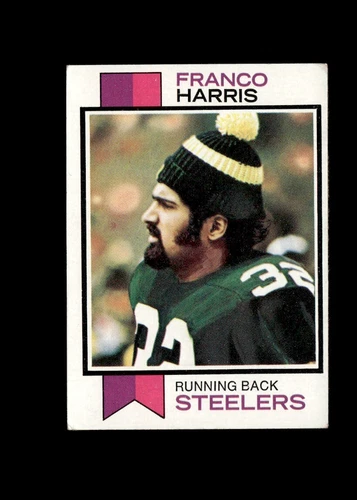 1973 TOPPS RC FRANCO HARRIS ROOKIE #89 PITTSBURGH STEELERS HOF VG-EX