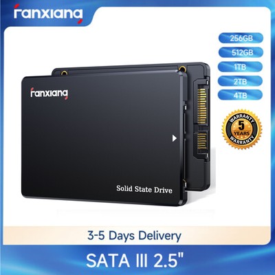 Fanxiang 2.5''SATA SSD 512GB 1TB 2TB 4TB Internal SSD Solid State Hard Drive lot