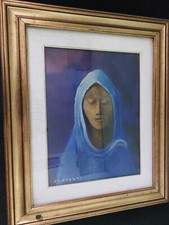 ELIANO FANTUZZI QUADRO DIPINTO OLIO SU TELA FIRMATO AUTENTICA MUSEO