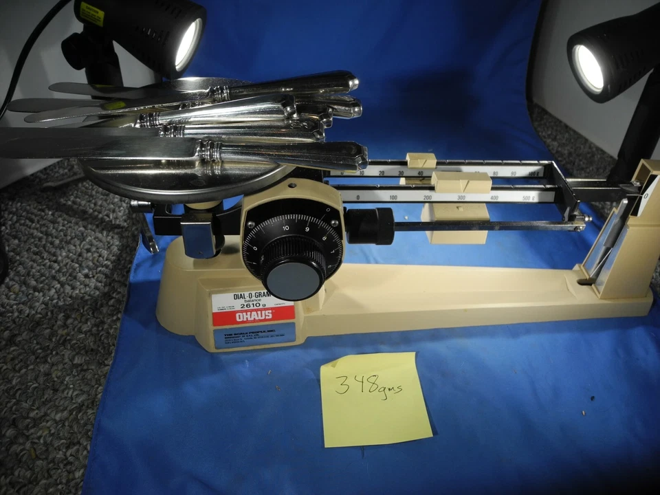 (6) Тупые ножи Gorham Fairfax Sterling 8 1/2 дюйма H? МОНОГРАММА 348 г - Изображение 2 из 4