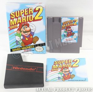 NES-Super-Mario-Bros-2-in-Box-Very-Nice-Copy-See-Description-SMB2-Brothers