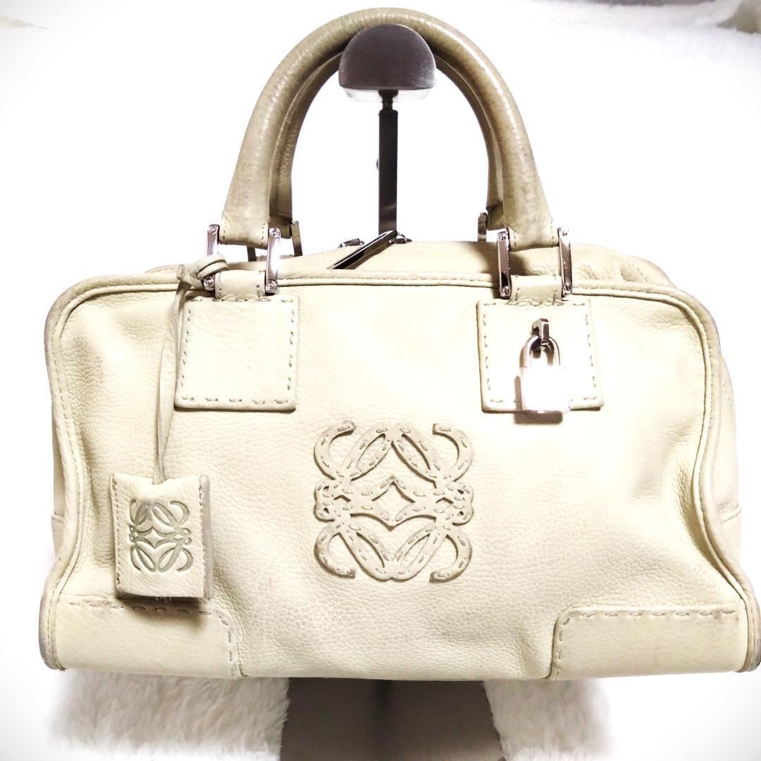 セール！ LOEWE 数量限定 ΑΜΑΖΟΝΑ 28 ANAGRAM バッグ Loewe Amazon 28 Anagram Rectangle Top-Handle Bag - Bergdorf