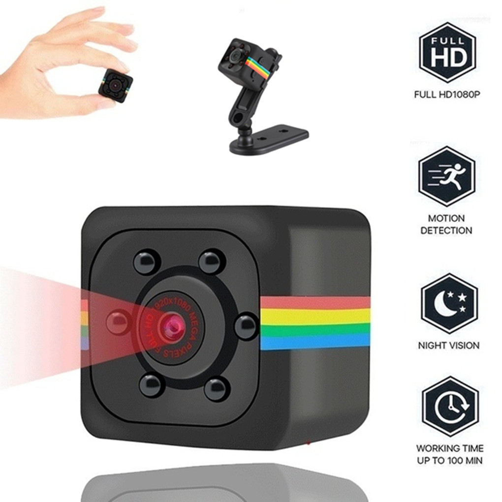 SQ11 Mini Camera HD 1080P Camcorder Car DVR Infrared Video Recorder