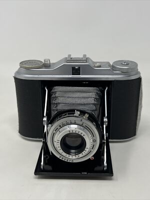 Vintage Agfa Isolette Pronto Folding Camera W/ Agnar 85mm F/4.5