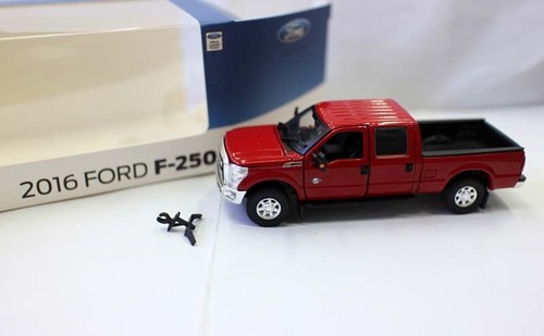 Metal 1/64 Scale Ford F250 Pickup Truck Double Seat Diecast Alloy Toy Model Gift - Picture 12 of 13
