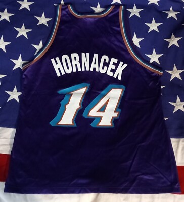 NBA Utah Jazz Hornacek 14番 ユニフォーム Champion Utah Jazz Jeff