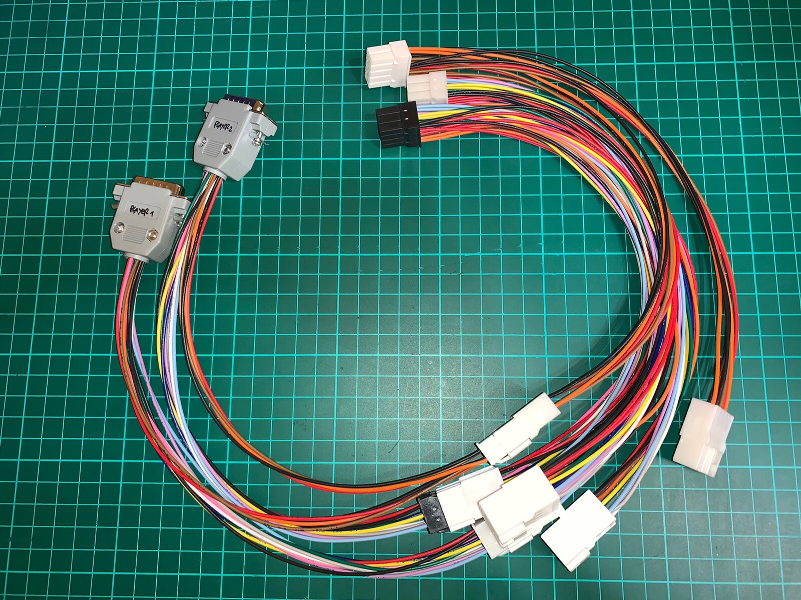 Splitter de Panel Sega New Astro City avec Connecteurs DB15 Mâles pour Borne Arcade Retrogaming - 4