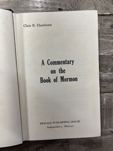 1964 Vintage Religious Book "A Commentary on the Book of Mormon" - Picture 6 of 12