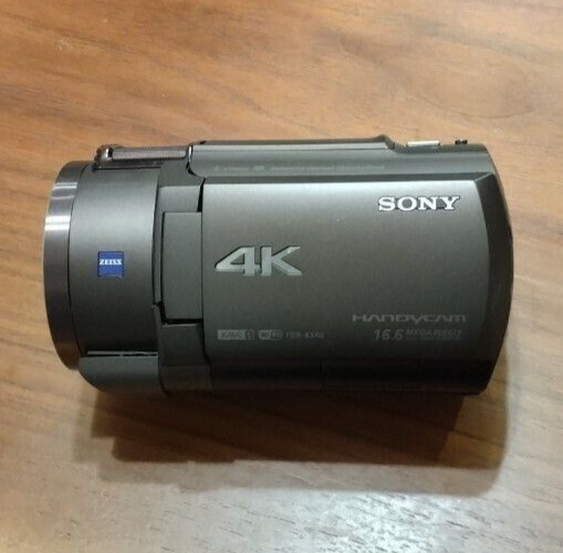 SONY 4K video camera FDR-AX40 Sony working Digital 4K with 20x 