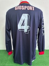 MAGLIA CASTEL DI SANGRO MATCH WORN INDOSSATA SHIRT JERSEY VINTAGE CAMISETA COA