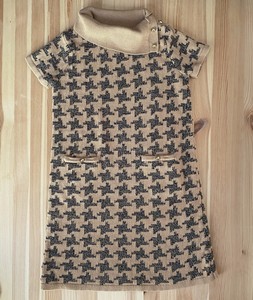 houndstooth sweater dress