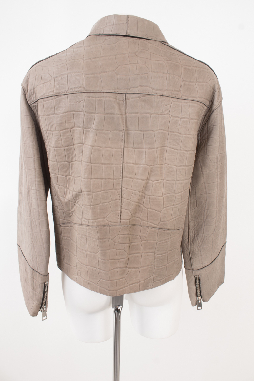 Sylvie Schimmel Paris Damen Jacke Lederjacke 38 Echtes Leder