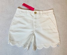 Lilly Pulitzer Shorts Womens 4 White Buttercu...