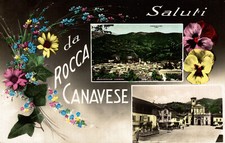 ROCCA CANAVESE, Torino - Saluti, Vedutine - VG - #008